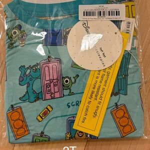 Little Sleepies Disney Pixar Monsters Inc. Blue Pajama Set